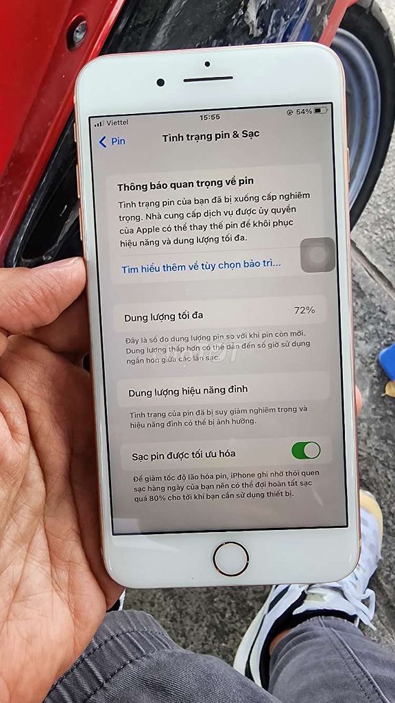 Apple iPhone 8 Plus 64GB Vàng hồng. Mua bán Điện thoại tại Quận 4 Tp Hồ Chí Minh được đăng bởi Hieu Pham hình 1