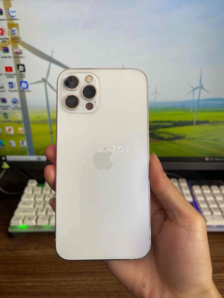 12 Pro 256GB Trắng , Zin nguyên bản , Full CN. Mua bán Điện thoại tại Quận Lê Chân Hải Phòng được đăng bởi Huy Tưởng Mobile hình 1