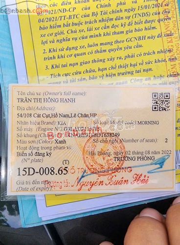 Kia Morning Van 1.0 AT 2013. Mua bán Ô tô tại Quận Dương Kinh Hải Phòng được đăng bởi BRAVE hình 1