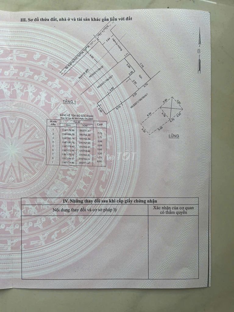 Продается дом в переулке в высокотехнологичной медицинской зоне недалеко от торгового центра Aeon Mall Binh Tan