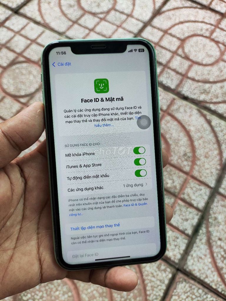 Apple iPhone 11 64GB Xanh LL/A. Mua bán Điện thoại tại Huyện Củ Chi Tp Hồ Chí Minh được đăng bởi Giao Lưu  hình 1