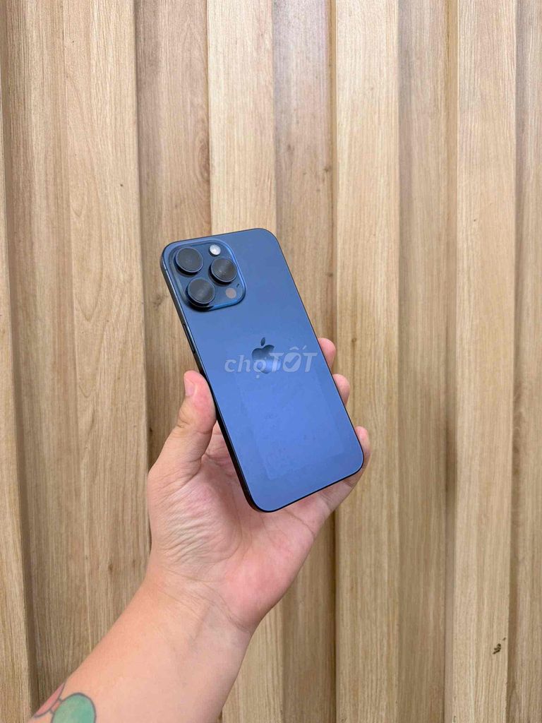 Apple iPhone 15 Pro Max 256GB Xanh Đã sử dụng. Mua bán Điện thoại tại Quận Đống Đa Hà Nội được đăng bởi HaNoiMobile HT  hình 1