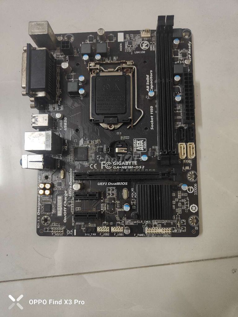 main gigabyte H81M-ds2 muốn bán