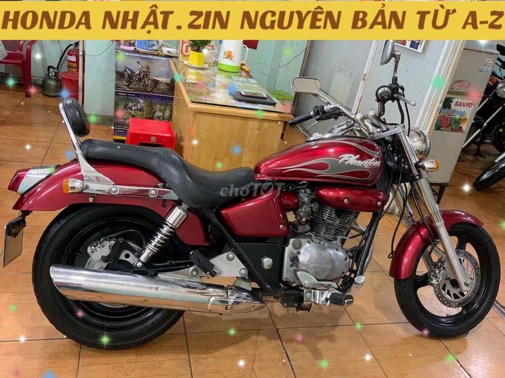 HONDA  PHANTOM 200.SX 2008.ODO 29K.XE CỰC ĐẸP..ZIN. Mua bán Xe máy tại Quận Phú Nhuận Tp Hồ Chí Minh được đăng bởi MOTO LUU THANH HAI  77A hình 3