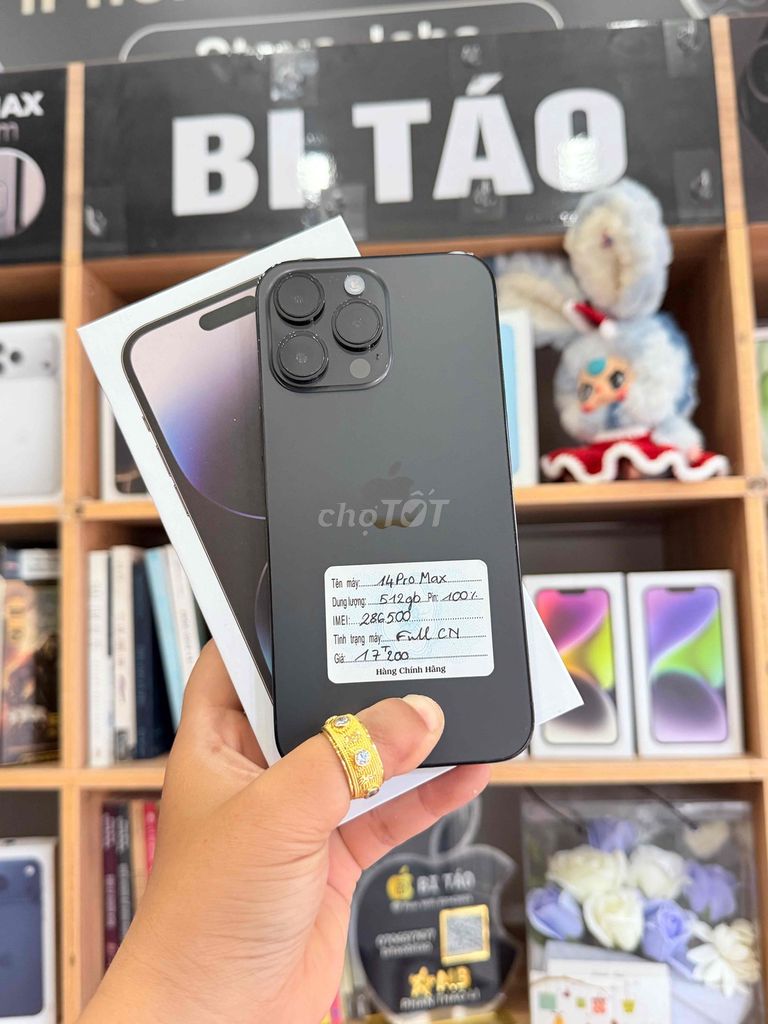 iPhone 14 Pro Max 512GB Đen. Mua bán Điện thoại tại Thành phố Long Xuyên An Giang được đăng bởi Bi Táo Store hình 1