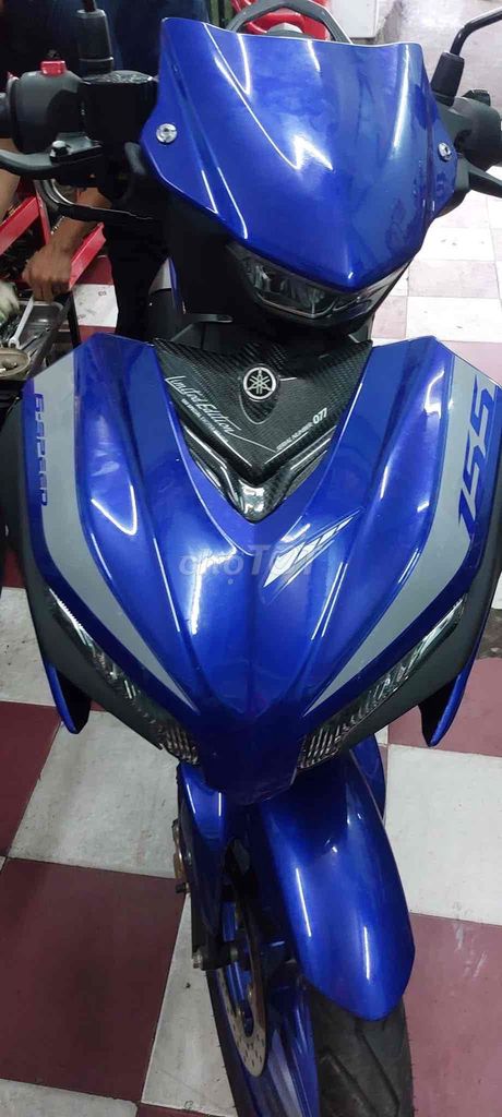Xe côn tay Yamaha Exciter 155 VVA xanh dương. Mua bán Xe máy tại Quận 8 Tp Hồ Chí Minh được đăng bởi Minh Út hình 5