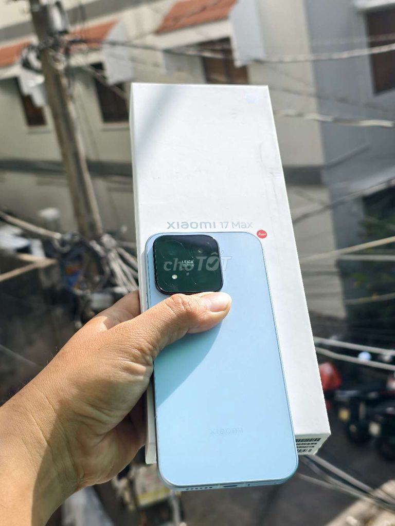 Xiaomi 17 Max 12GB/256GB Xanh/Trắng rom qt. Mua bán Điện thoại tại Quận 10 Tp Hồ Chí Minh được đăng bởi thanh liêm hình 1