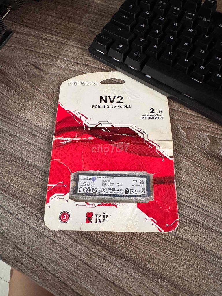 Ổ cứng SSD Kingston NV2 2TB. Mua bán Linh kiện (RAM, Card...) tại Quận Hoàn Kiếm Hà Nội được đăng bởi PC Gaming Gear hình 1