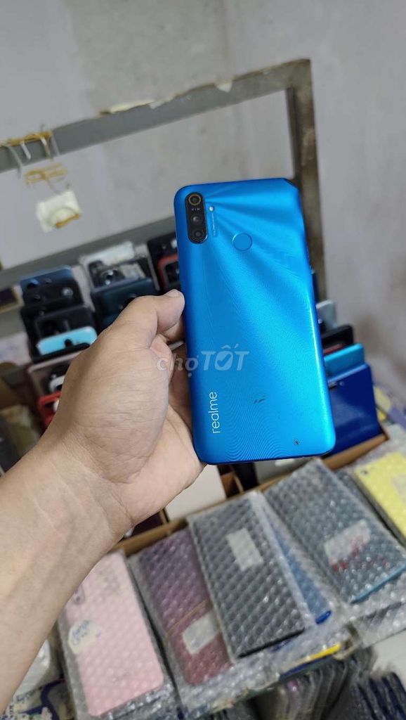Realme C3, 64gb, pin 5000, 2sim. Mua bán Điện thoại tại Quận Gò Vấp Tp Hồ Chí Minh được đăng bởi A LONG   nhận thanh toán THẺ TÍN DỤNG hình 1