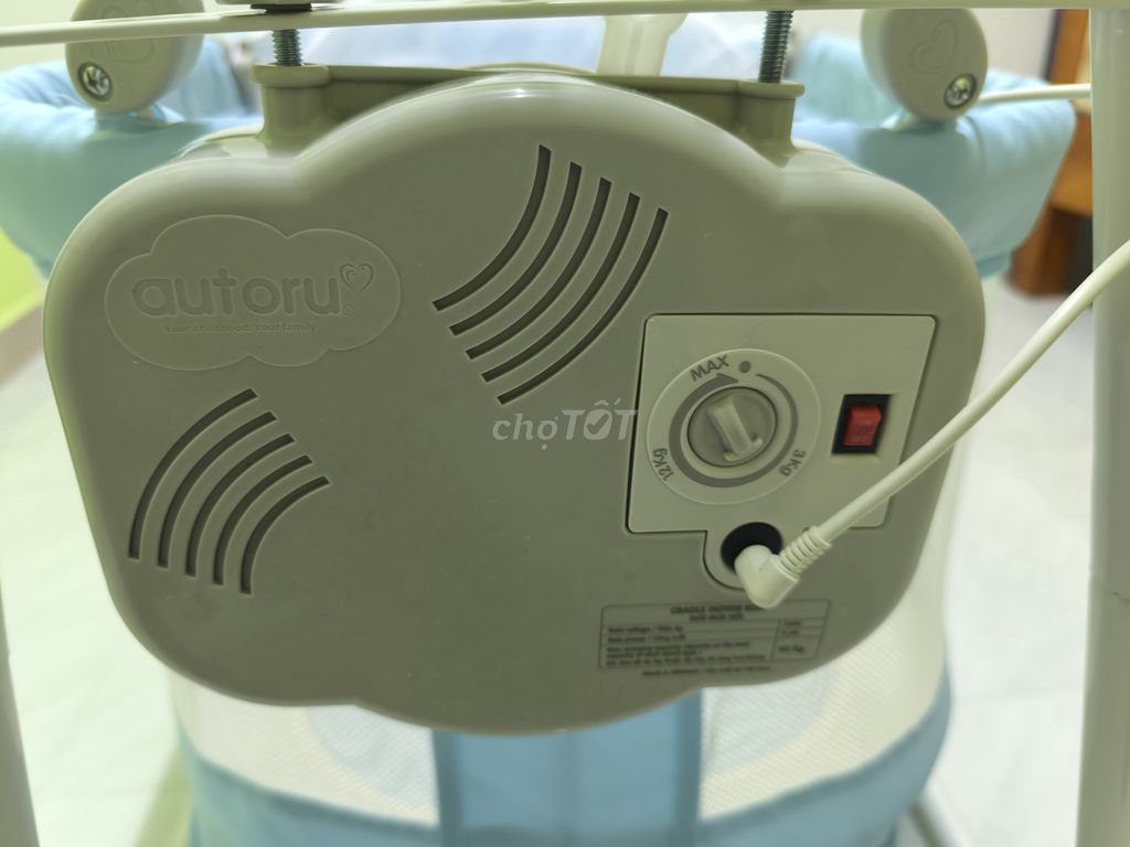 Nôi em bé Autoru lưới xanh dương. Mua bán Mẹ và bé tại Thành phố Mỹ Tho Tiền Giang được đăng bởi Thanh Toàn hình 1