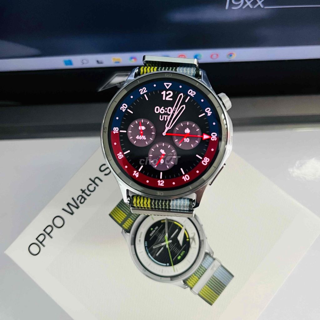 Oppo Watch S Bạc. Mua bán Thiết bị đeo thông minh tại Quận Gò Vấp Tp Hồ Chí Minh được đăng bởi Cao An Vũ hình 1