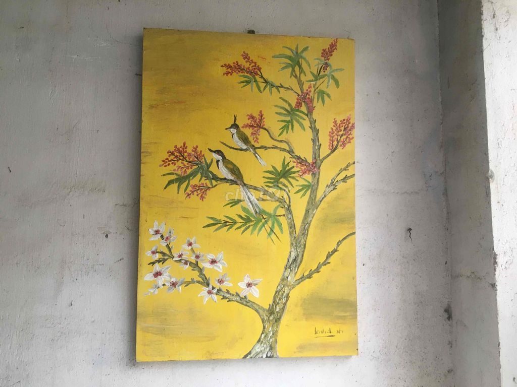 2 Tranh sơn dầu 40 x 60 cm