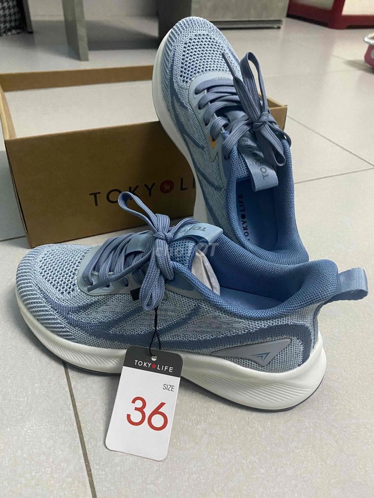 Giày thể thao TOKYOLIFE Nữ Xanh 36. Mua bán Giày dép tại Thành phố Huế Thừa Thiên Huế được đăng bởi Ly hình 1
