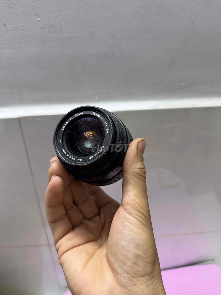 Ống kính Sigma DL Zoom 35-80mm. Mua bán Máy ảnh, Máy quay tại Quận 8 Tp Hồ Chí Minh được đăng bởi Toàn minh nguyễn hình 1