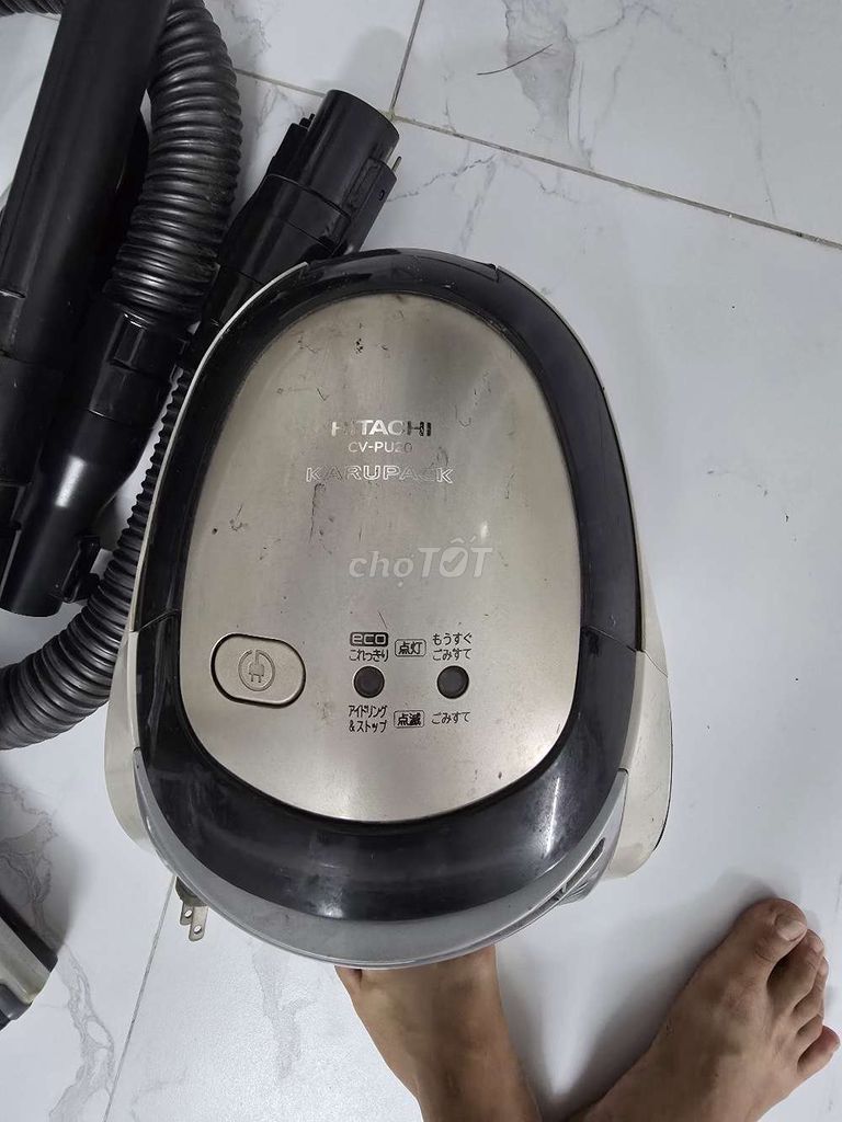 Máy hút bụi Hitachi CV-PU20 Bạc. Mua bán Thiết bị vệ sinh, nhà tắm tại Huyện An Dương Hải Phòng được đăng bởi nam hình 1