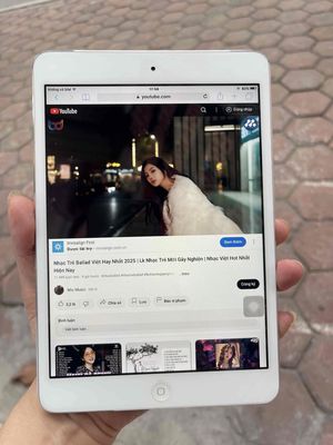 iPad Mini 16GB 3G/4G Wifi Zin Đẹp 99%. Mua bán Máy tính bảng tại Quận Tây Hồ Hà Nội được đăng bởi Vũ Văn Đức