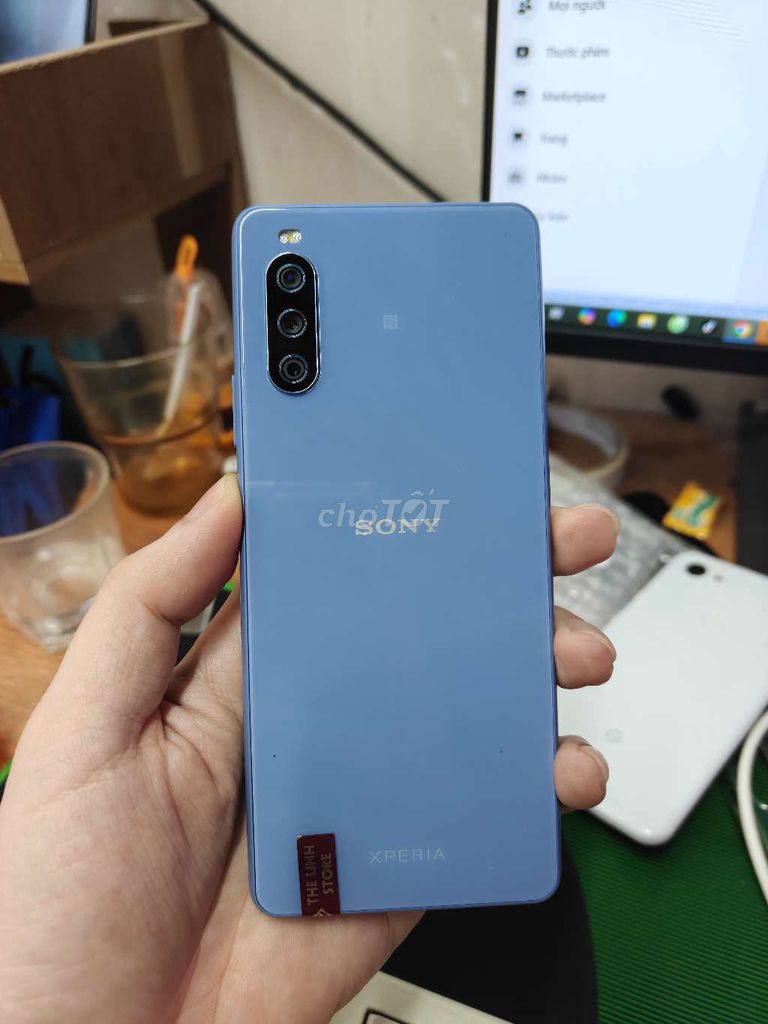 Sony Xperia 10 Mark III Xanh Lock sim. Mua bán Điện thoại tại Quận Thanh Xuân Hà Nội được đăng bởi cửa hàng điện thoại giá rẻ hình 1