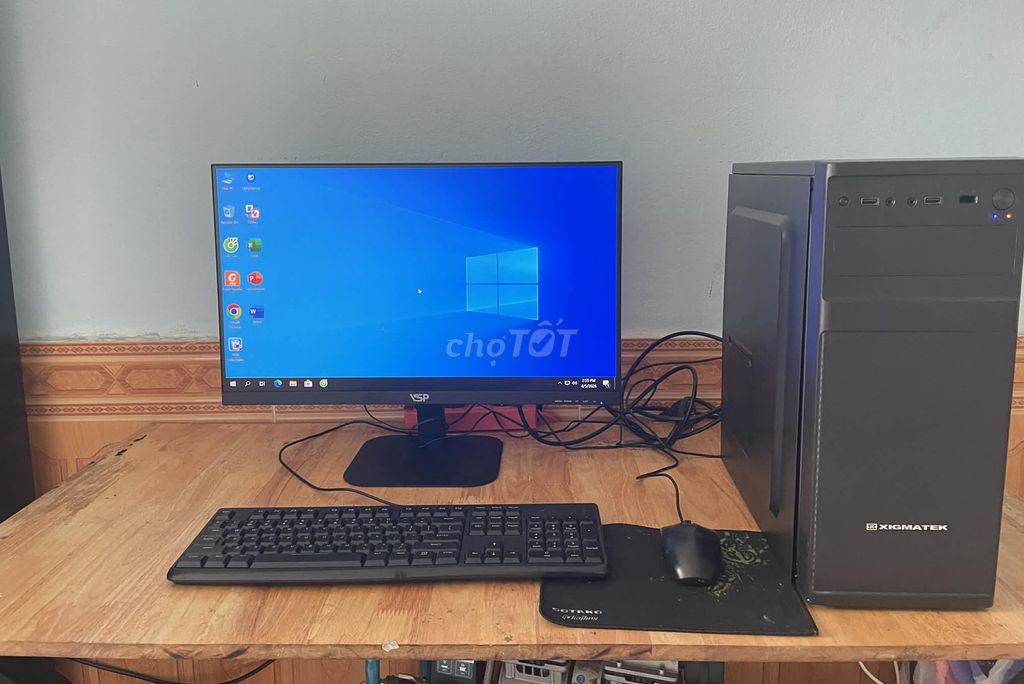 BỘ PC VP AMD 3000G/ RAM 8GB/ SSD 128/ MÀN LED 24IN. Mua bán Máy tính để bàn tại Quận Thanh Khê Đà Nẵng được đăng bởi PC VP GAME  hình 1