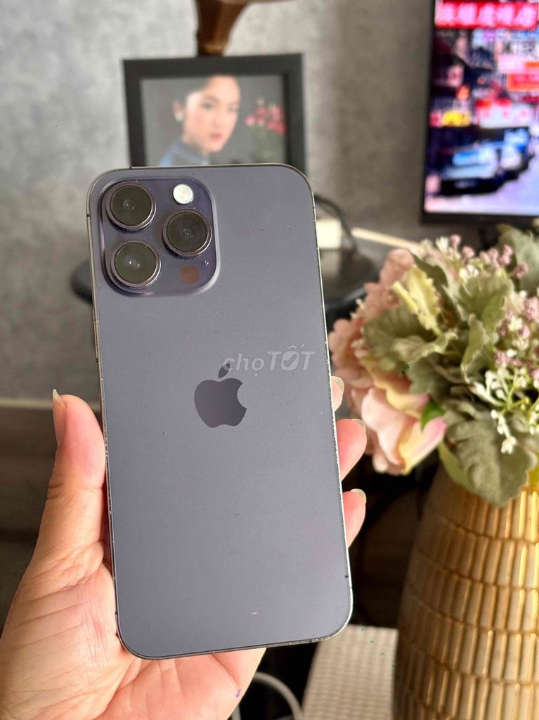 14 Pro max 128G VN/A 98% Pin 85%... Zin nguyên !. Mua bán Điện thoại tại Thành phố Thủ Đức Tp Hồ Chí Minh được đăng bởi Phạm Thái Mobile hình 1