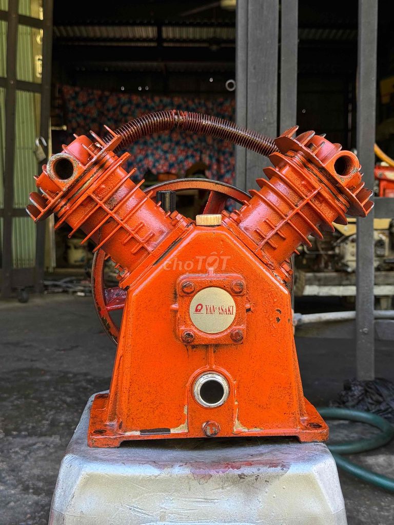 Đầu nén khí Yamasaki 2 piston. Mua bán Đồ chuyên dụng, Giống nuôi trồng tại Huyện Hồng Ngự Đồng Tháp được đăng bởi Ngô Hạnh hình 1
