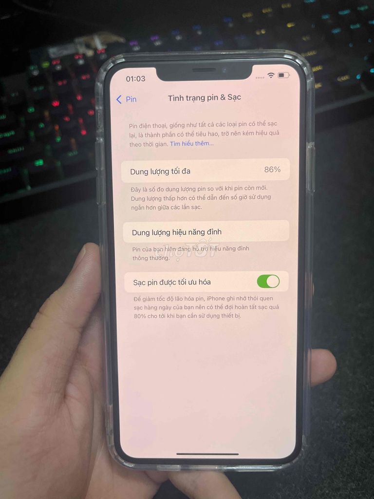 Apple iPhone XS Max 64GB Vàng Đã sử dụng. Mua bán Điện thoại tại Quận Bắc Từ Liêm Hà Nội được đăng bởi Nhật Quang hình 1