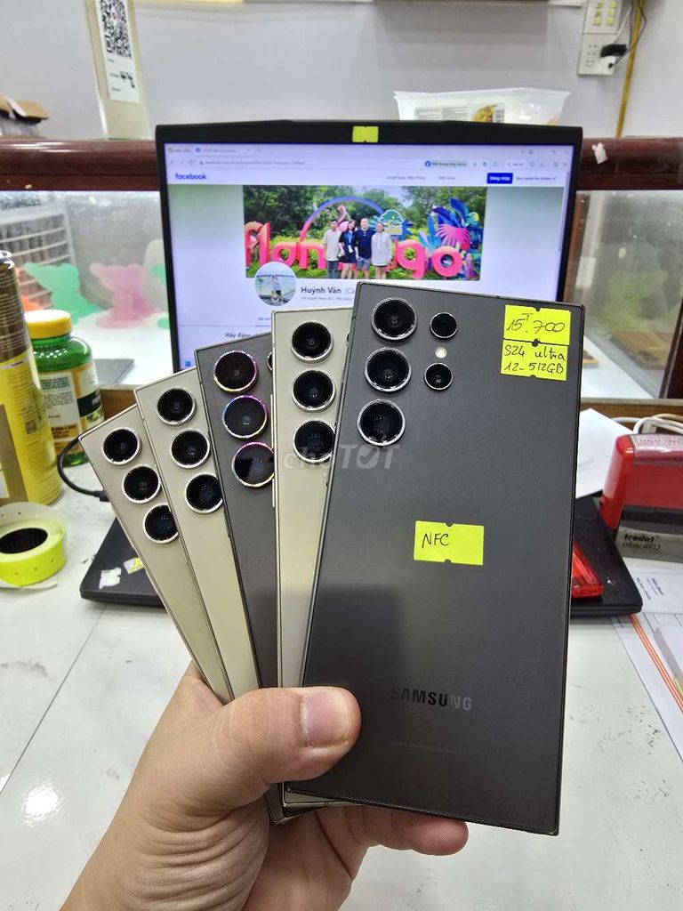 Samsung S24 Ultra 256GB 512GB. Mua bán Điện thoại tại Thành phố Long Xuyên An Giang được đăng bởi Facebook Cầm Đồ Thúy Vân hình 1