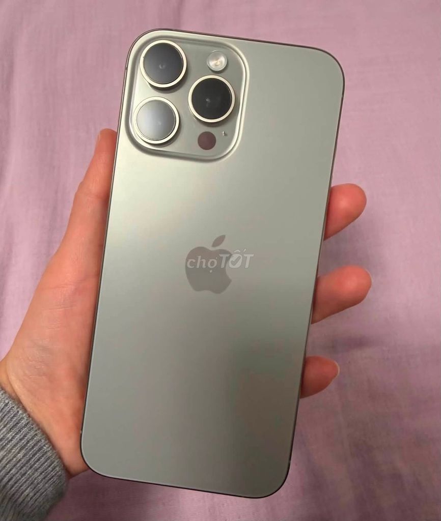 Apple iPhone 16 Pro Max 256GB Xám Việt Nam. Mua bán Điện thoại tại Quận 5 Tp Hồ Chí Minh được đăng bởi Hội Đồ Điện Tử hình 1