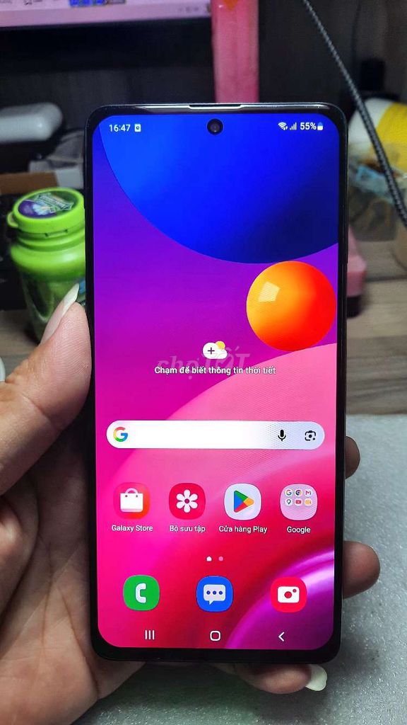 Samsung Galaxy M51 128GB Đen. Mua bán Điện thoại tại Quận 5 Tp Hồ Chí Minh được đăng bởi linhkiengiarePT79 hình 1