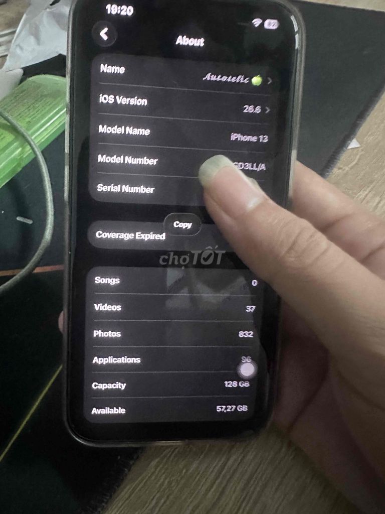 Apple iPhone 13 LOCK 128GB Xanh Lá 86%. Mua bán Điện thoại tại Thành phố Thủ Đức Tp Hồ Chí Minh được đăng bởi Trung hình 1