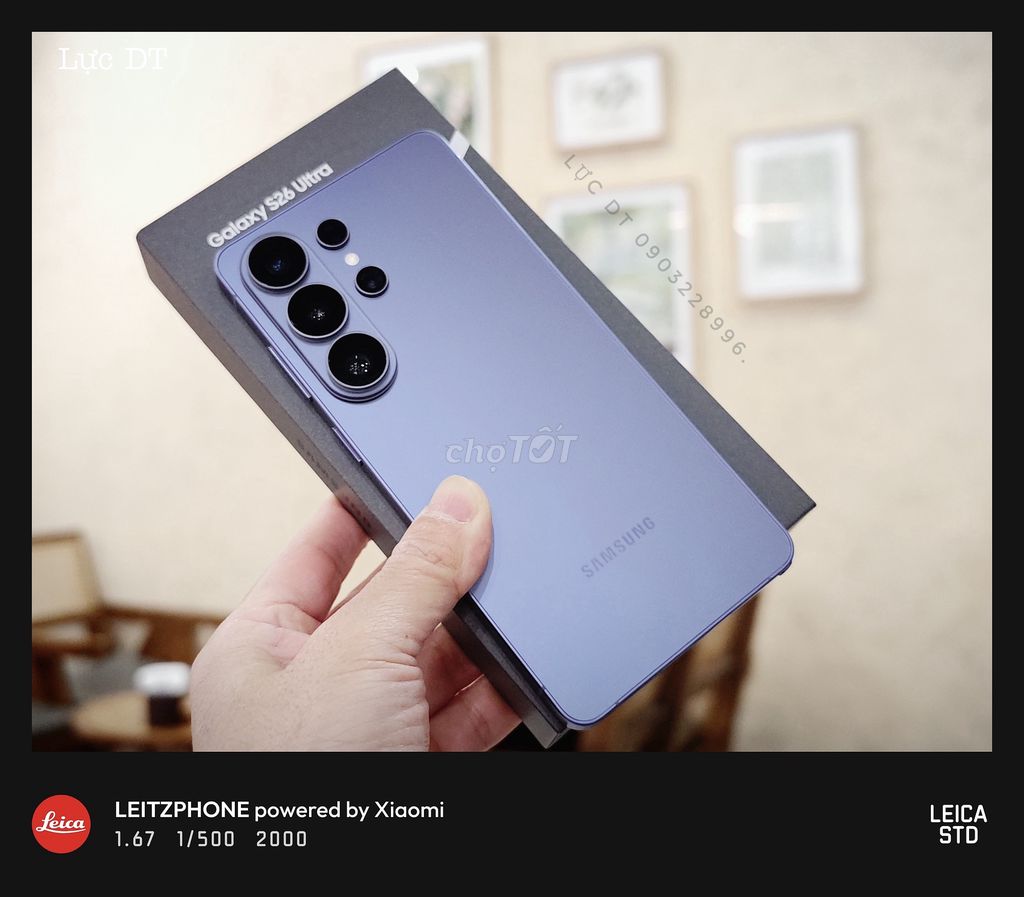 Samsung S26Ultra 12GB 256GB chính hãng full box. Mua bán Điện thoại tại Quận Hoàng Mai Hà Nội được đăng bởi mobilehungthinh hình 1