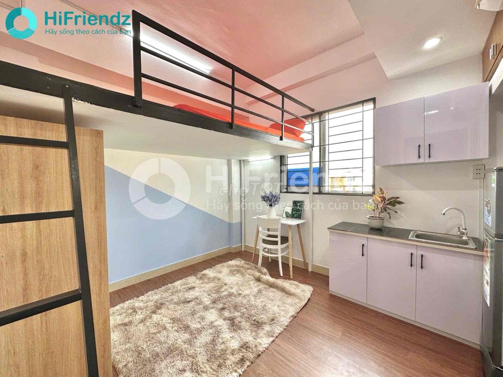 PHÒNG GÁC ĐI BỘ ĐẠI HỌC CÔNG NGHIỆP FULL NỘI THẤT