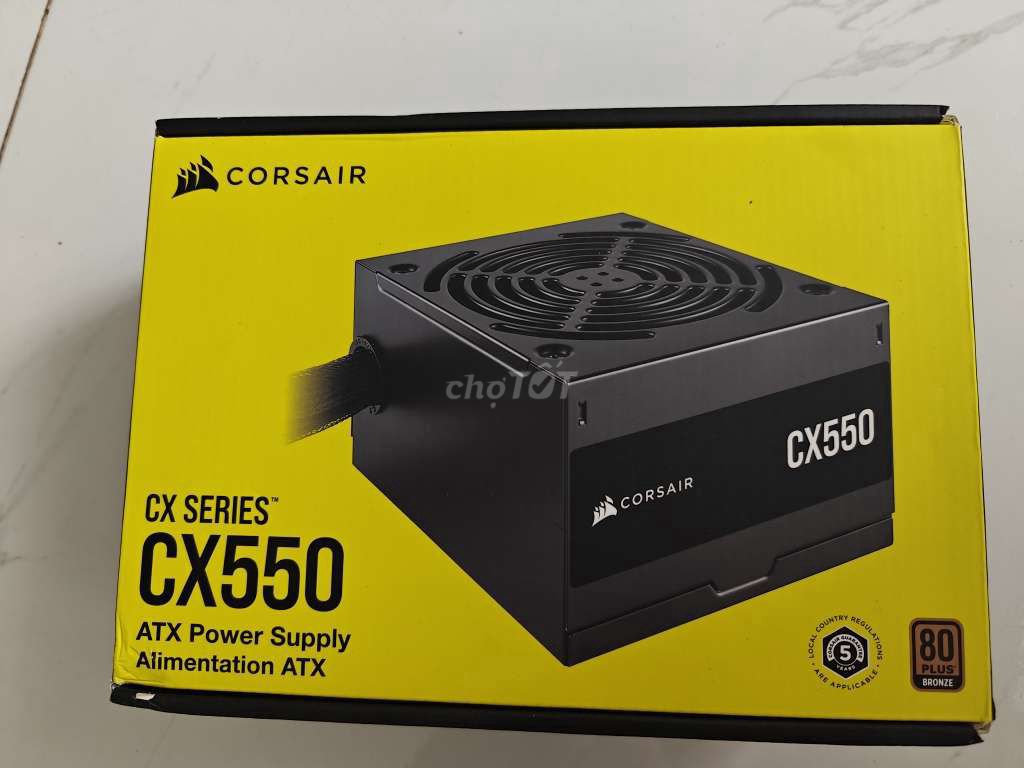 Nguồn Corsair CX650, CX550 mới