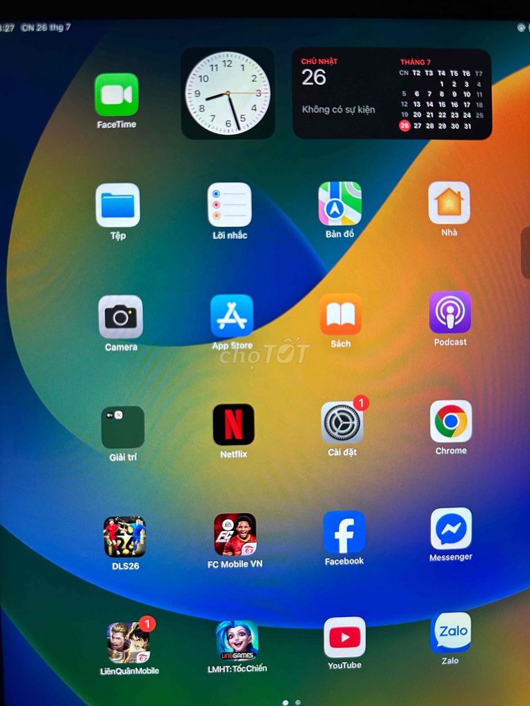 Apple iPad Air 3 Wifi 64GB Like New. Mua bán Máy tính bảng tại Quận 6 Tp Hồ Chí Minh được đăng bởi Đào Kế Toàn hình 1