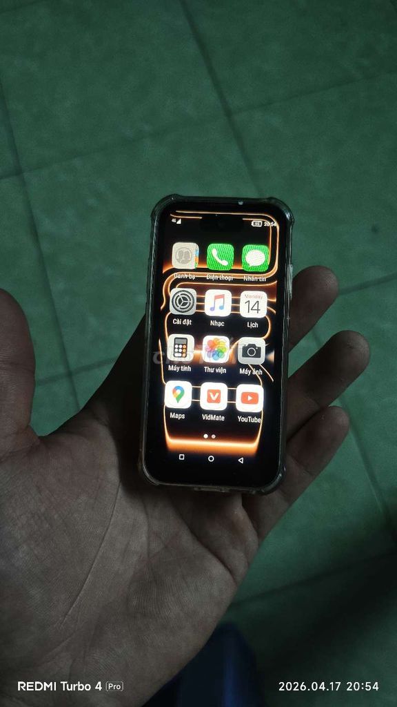 Điện thoại mini 17 Pro Max Vàng 16GB. Mua bán Điện thoại tại Huyện Hóc Môn Tp Hồ Chí Minh được đăng bởi Lee Tiến  hình 1