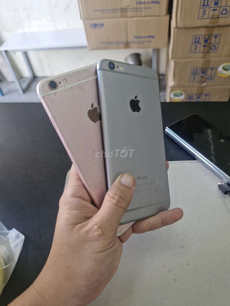 iPhone 6Plus xám 6splus hồng QT gắn sim xài. Mua bán Điện thoại tại Quận Ninh Kiều Cần Thơ được đăng bởi nguyễn Trần Quân hình 1