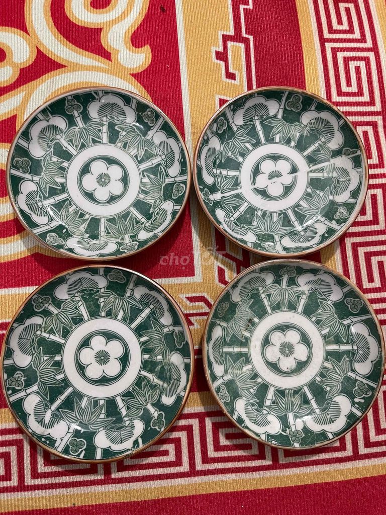 Đĩa sứ 13cm Xanh lá, Xanh dương. Mua bán Nội thất, đồ gia dụng khác tại Huyện Thanh Liêm Hà Nam được đăng bởi Phạm Tuấn Dũng hình 1