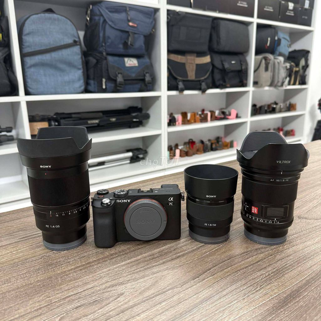 Sony A7C & 16 F1.8 & 35 F1.4 CZ & 50 F1.8 FE. Mua bán Máy ảnh, Máy quay tại Quận Thanh Xuân Hà Nội được đăng bởi Nguyễn Cường Camera hình 1