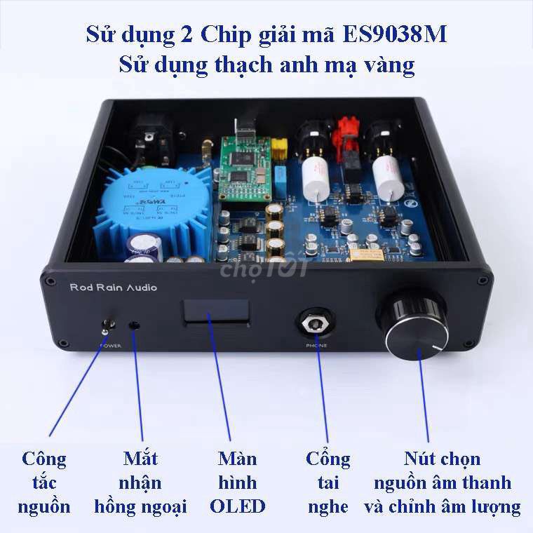 Bộ giải mã Rod Rain Audio DAC 10