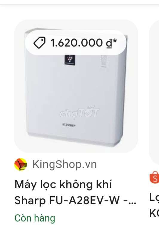 Bán máy lọc không khí Sharp