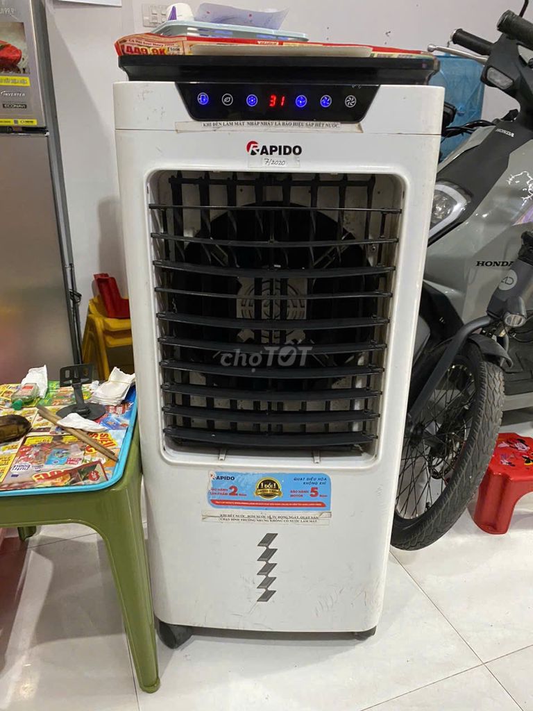 Quạt điều hòa Rapido 6000D Trắng 45 lít. Mua bán Quạt tại Quận Tây Hồ Hà Nội được đăng bởi Thi hình 1
