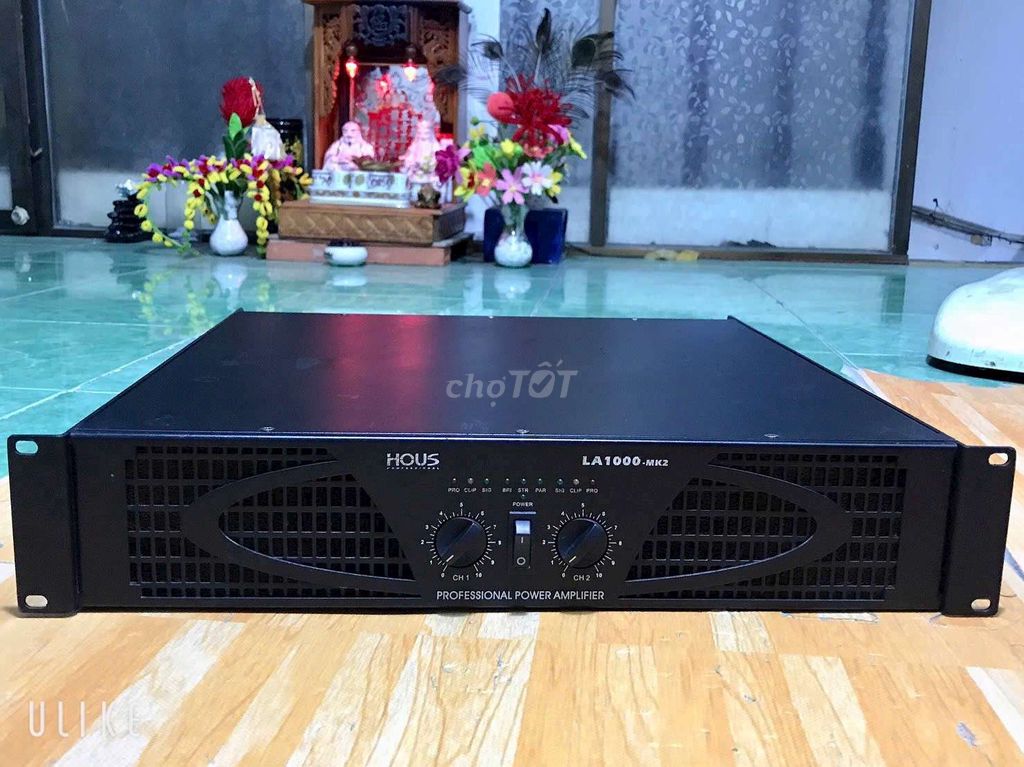 Cục đẩy HOUS LA1000-MK2 Class H Đen. Mua bán Tivi, Âm thanh tại Quận 11 Tp Hồ Chí Minh được đăng bởi Tony Nghĩa Audio hình 1
