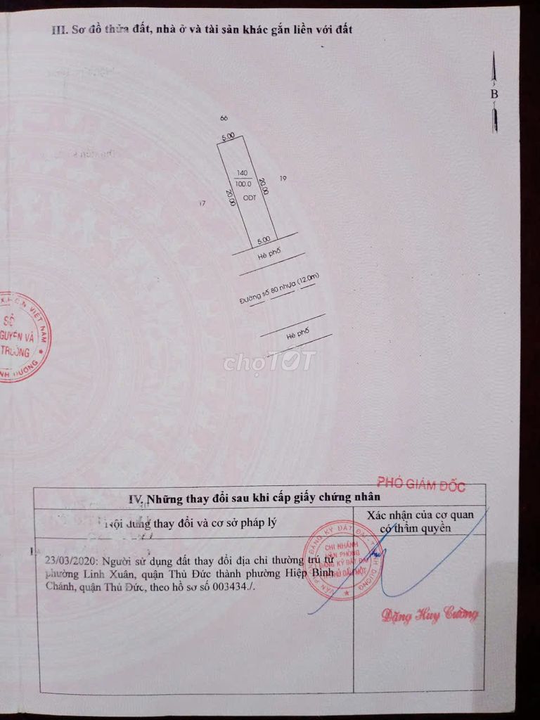Khu TĐC Phú Chánh, H. Phú Tân, TDM nay là phường Bình Dương, Tp.HCM. Mua bán đất tại Thành phố Thủ Dầu Một Bình Dương được đăng bởi Oai Nguyễn hình 1