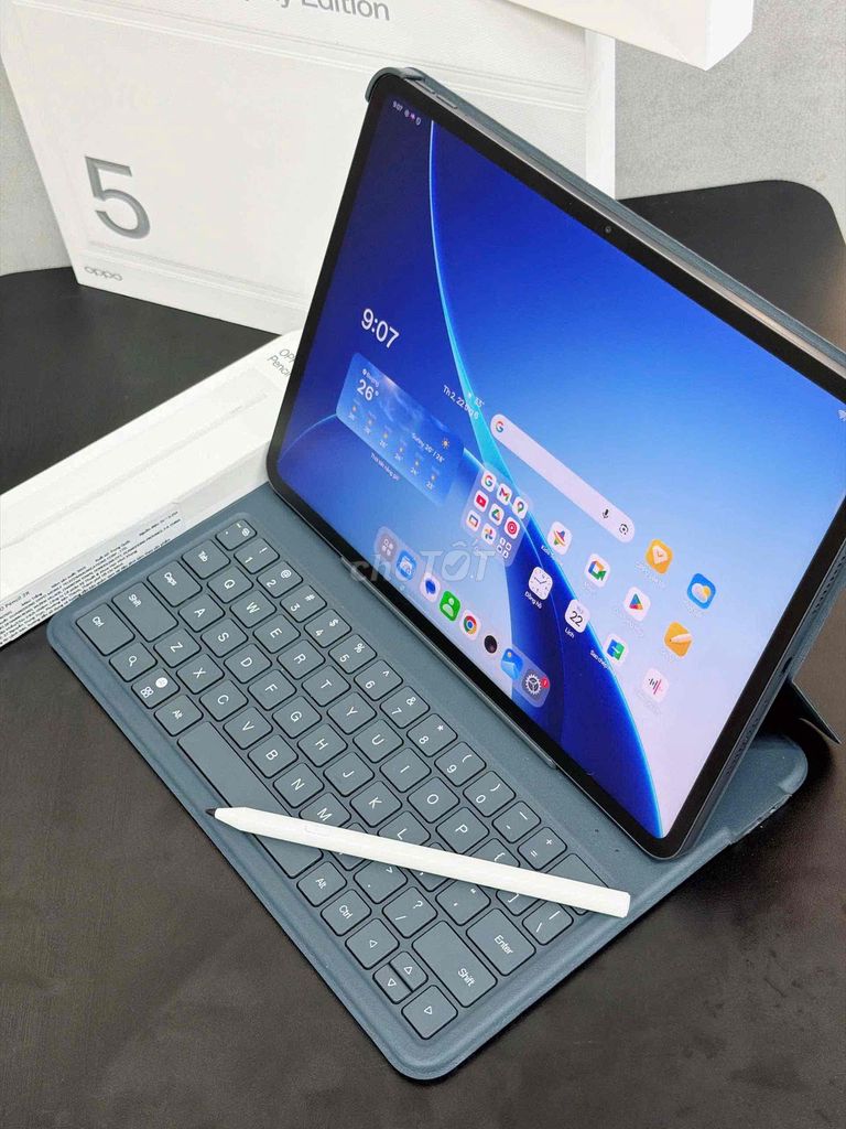 Combo Oppo Pad 5 8GB/256GB Đen + Phím + Bút. Mua bán Máy tính bảng tại Quận Thanh Khê Đà Nẵng được đăng bởi Thiện Lê TShop 16 Lê Đình Lý hình 1
