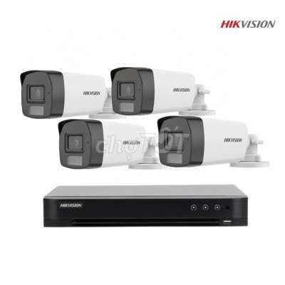 Lắp đặt trọn gói 4 camera Hikvision tận nhà . Mua bán Máy ảnh, Máy quay tại Quận 6 Tp Hồ Chí Minh được đăng bởi ASIA CaM hình 1