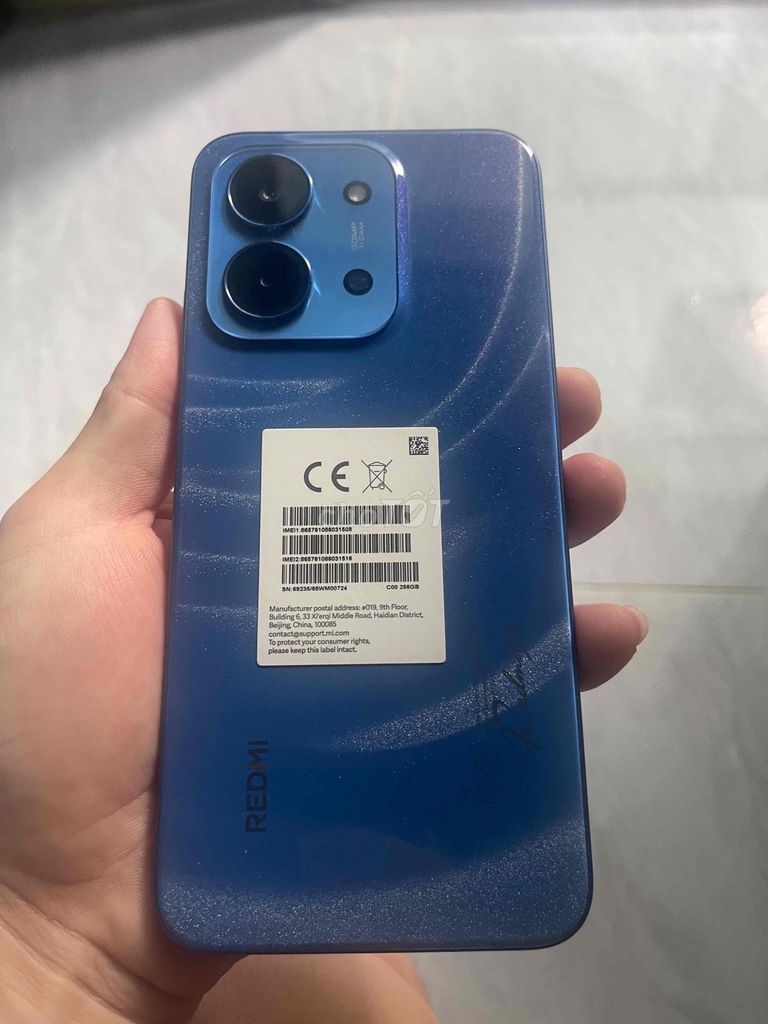 Xiaomi Redmi 15C 8GB/256GB Xanh dương. Mua bán Điện thoại tại Thị xã Tân Uyên Bình Dương được đăng bởi Duy hình 1