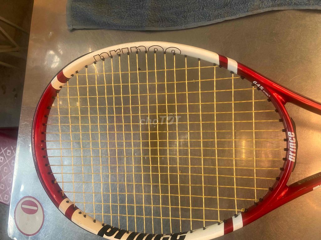 Vợt tennis Prince Elite Ti Đỏ, Trắng. Mua bán Đồ thể thao, Dã ngoại tại Thành phố Buôn Ma Thuột Đắk Lắk được đăng bởi Mr KHANH HCM hình 1