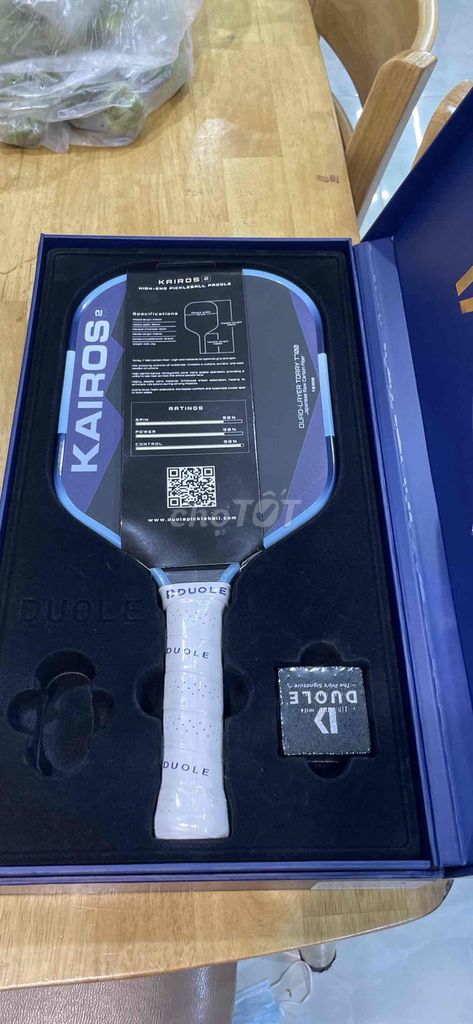 Vợt Pickleball DUOLE KAIROS 2 Tím Xanh