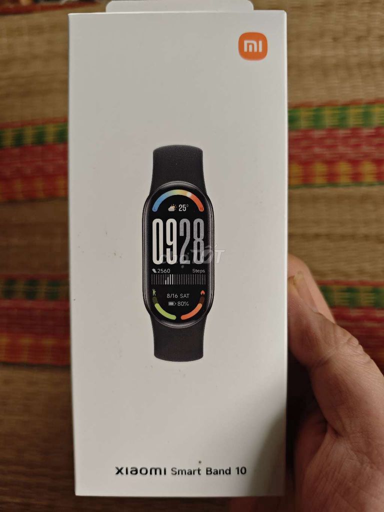 Xiaomi Smart Band 10 Đen. Mua bán Thiết bị đeo thông minh tại Huyện Tân Châu Tây Ninh được đăng bởi Đức hình 1