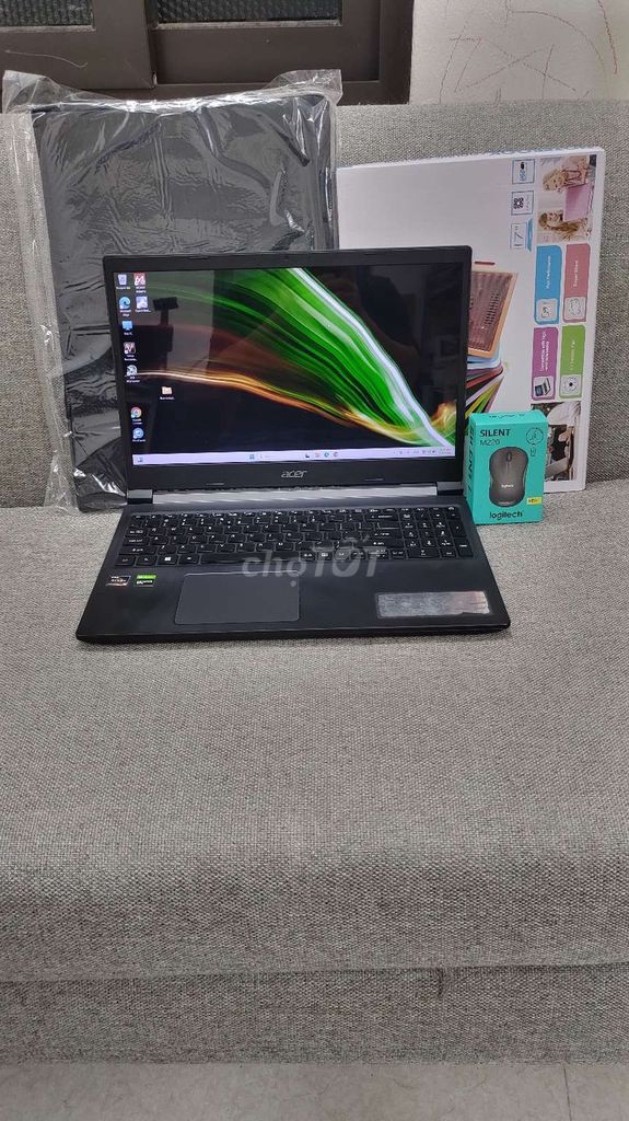 Acer Aspire A715-42G Ryzen 5 16GB/256GB GTX 1650. Mua bán Laptop tại Quận Tây Hồ Hà Nội được đăng bởi Đặng Cao Sơn hình 1