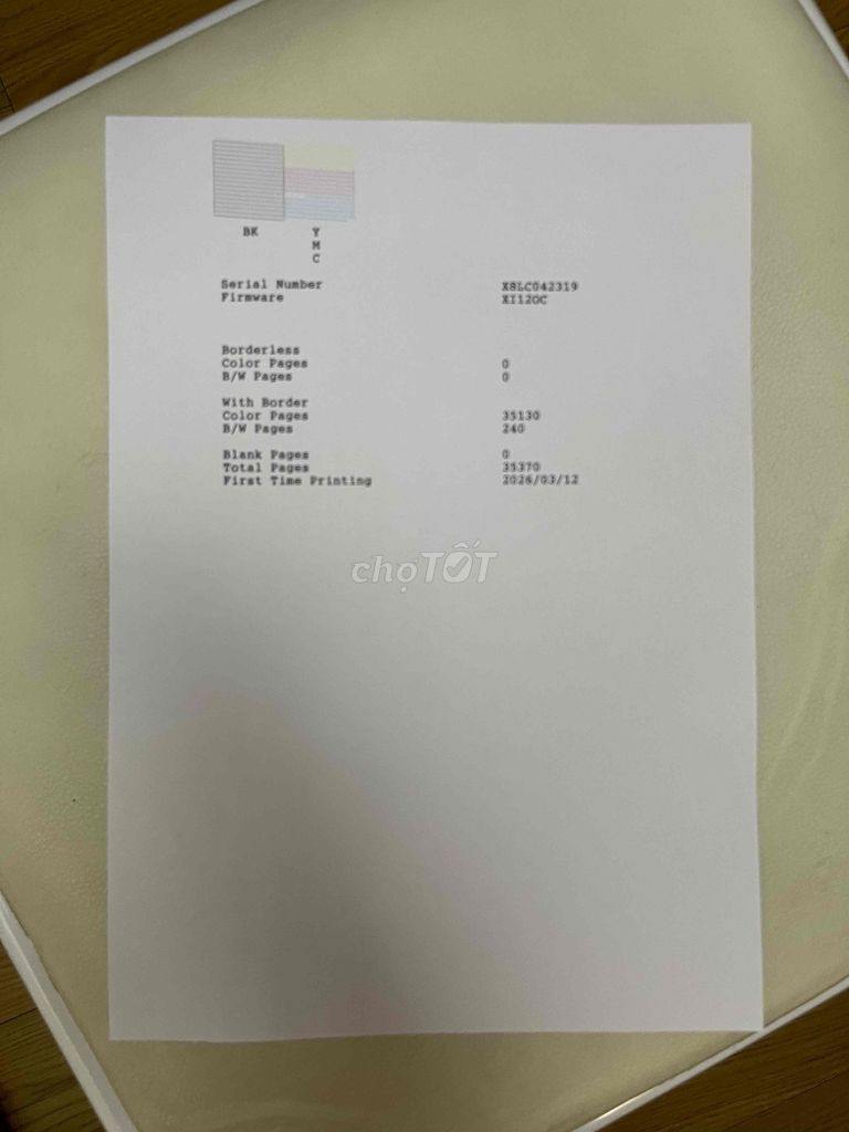 Máy in màu Epson L1210 Như mới. Mua bán Đồ dùng văn phòng tại Huyện Thanh Trì Hà Nội được đăng bởi Thanh hình 1